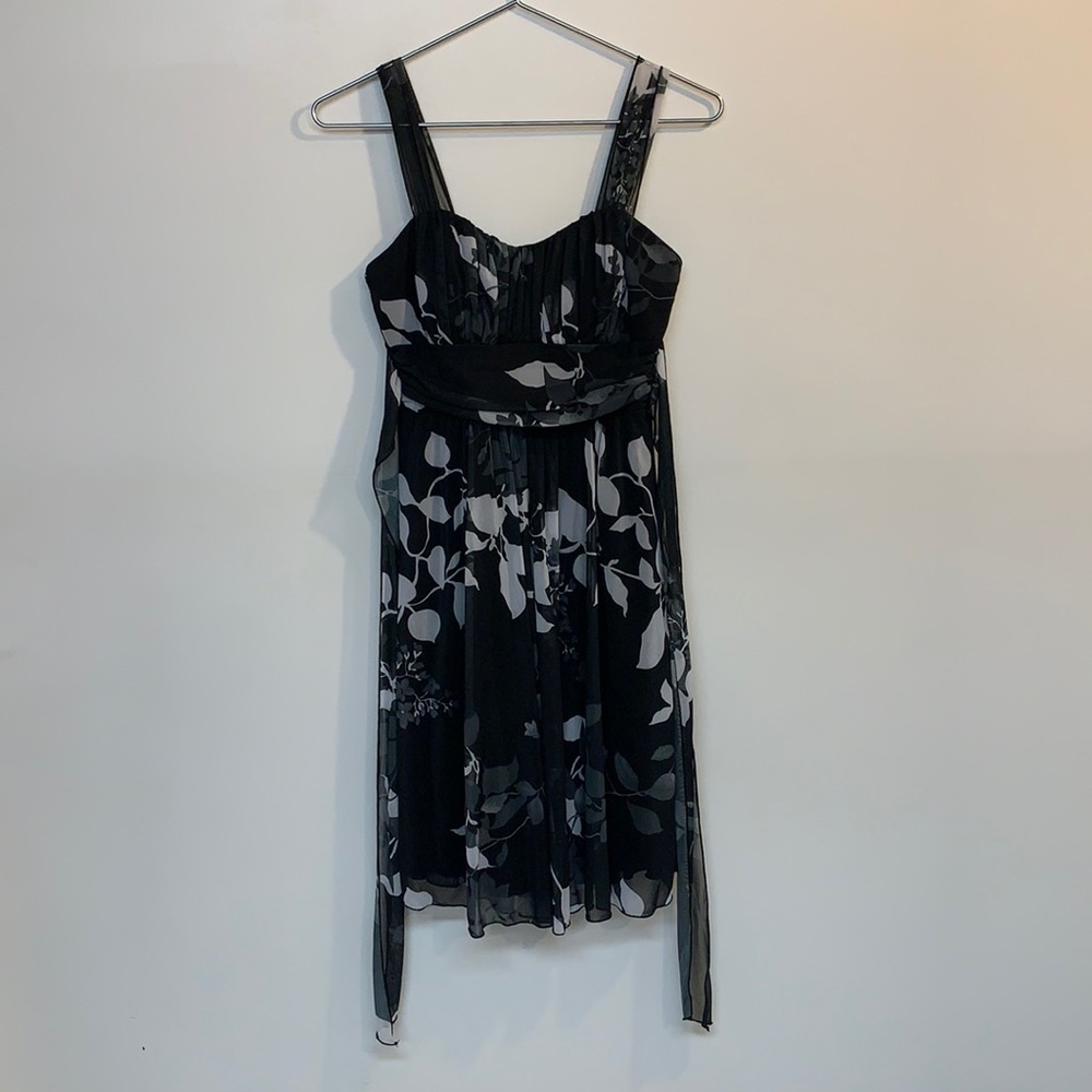 Maurices dress black/white/gray size S